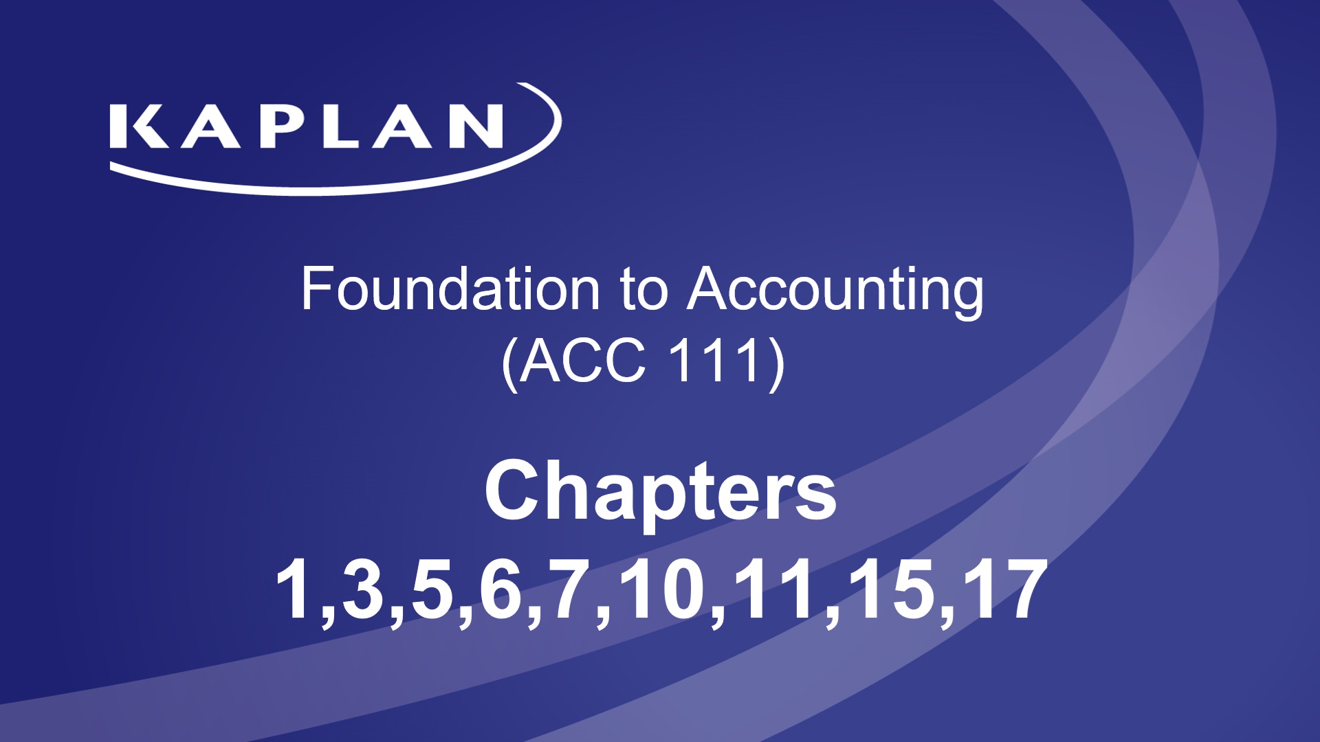 Accounting Basics & Foundation 101